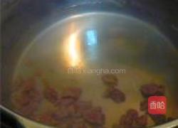 牛肉板栗养生粥的做法图解3