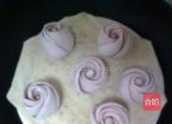 桑葚玫瑰馒头的做法图解15