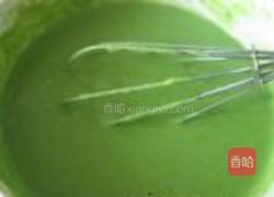 菠菜煎饼的做法图解4