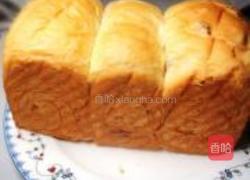 牛奶葡萄干吐司的做法图解14