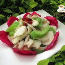 荸荠西芹肉丝的做法[图]