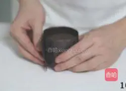 巧克力五瓣花蛋糕的做法图解10