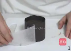 巧克力五瓣花蛋糕的做法图解11