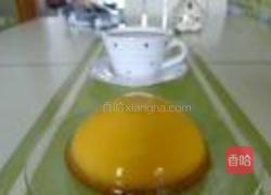 咖啡芒果布丁的做法图解3