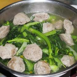 牛丸浸菜心的做法[图]