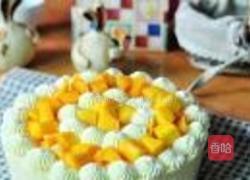 芒果香橙慕斯蛋糕的做法图解18
