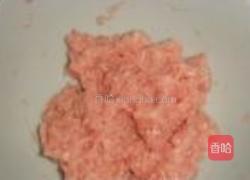 酸豆角肉末炒意粉的做法图解2