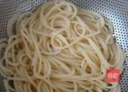 酸豆角肉末炒意粉的做法图解4