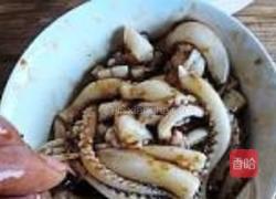 酱烤鱿鱼须的做法图解4