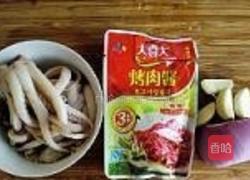 酱烤鱿鱼须的做法图解1