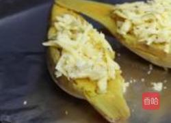 芝士焗薯茸的做法图解4