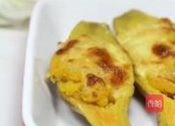 芝士焗薯茸的做法图解5