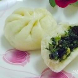 苋菜鸡蛋包子的做法[图]