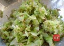 西瓜皮馅饼的做法图解3