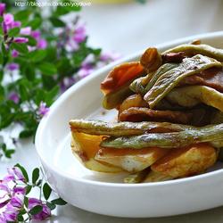 芸豆土豆烧肉片的做法[图]