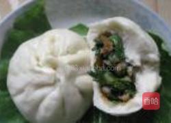 野香芥菜肉包的做法图解17
