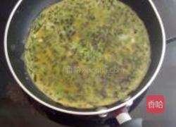 香椿蛋饼饭团的做法图解6