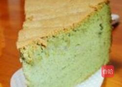 抹茶戚风蛋糕的做法图解12