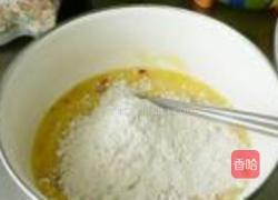 荠菜虾皮鸡蛋饼的做法图解3