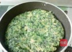 荠菜虾皮鸡蛋饼的做法图解12