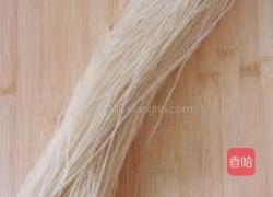 温州炒粉干的做法图解1