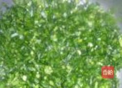 菠菜面韭菜鸡蛋饺的做法图解1
