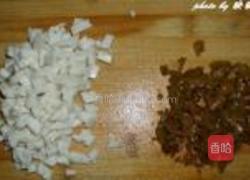 榨菜鱼丸炒饭的做法图解3