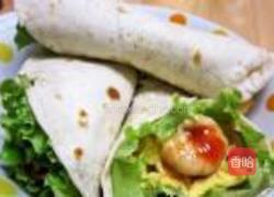 鲜虾鸡蛋卷的做法图解15