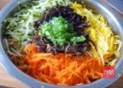 五彩西葫芦锅塌饼的做法图解2