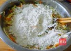 五彩西葫芦锅塌饼的做法图解5