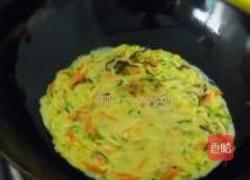 五彩西葫芦锅塌饼的做法图解7