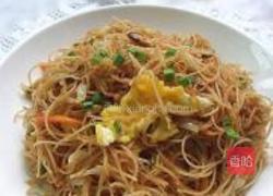 炒米线的做法图解11