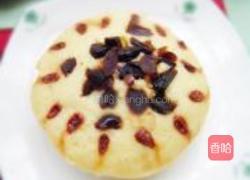 枸杞蜜枣玉米发糕的做法图解8