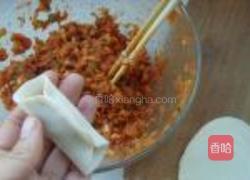 辣白菜锅贴的做法图解6