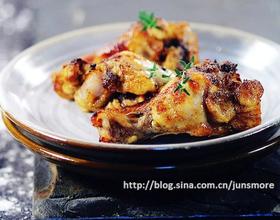 柠檬百里香烤翅根