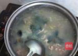 皮蛋瘦肉粥的做法图解7