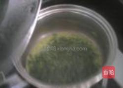 猪肝青菜蛋黄糊的做法图解7