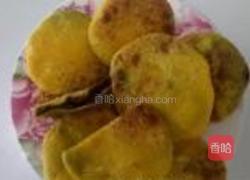 南瓜豆沙馅饼的做法图解5