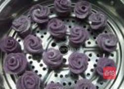 紫薯花的做法图解9