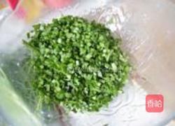 韭菜粉丝煎饺的做法图解3