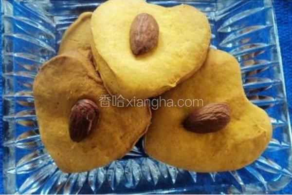 烤杏仁南瓜饼干