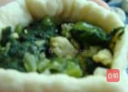 莴笋叶鸡蛋包子的做法图解7