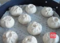 莴笋叶鸡蛋包子的做法图解9