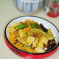 炒意式螺旋面的做法[图]