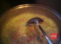 西芹火腿粥的做法图解11