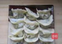 韭菜鸡蛋饺子的做法图解10