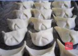 韭菜鸡蛋饺子的做法图解7