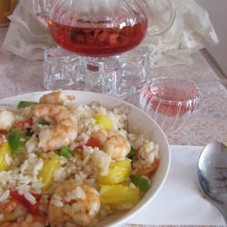 鲜虾菠萝饭的做法[图]
