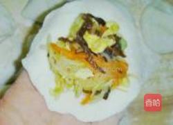 五彩北瓜蒸饺的做法图解14