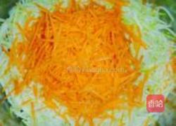 五彩北瓜蒸饺的做法图解5